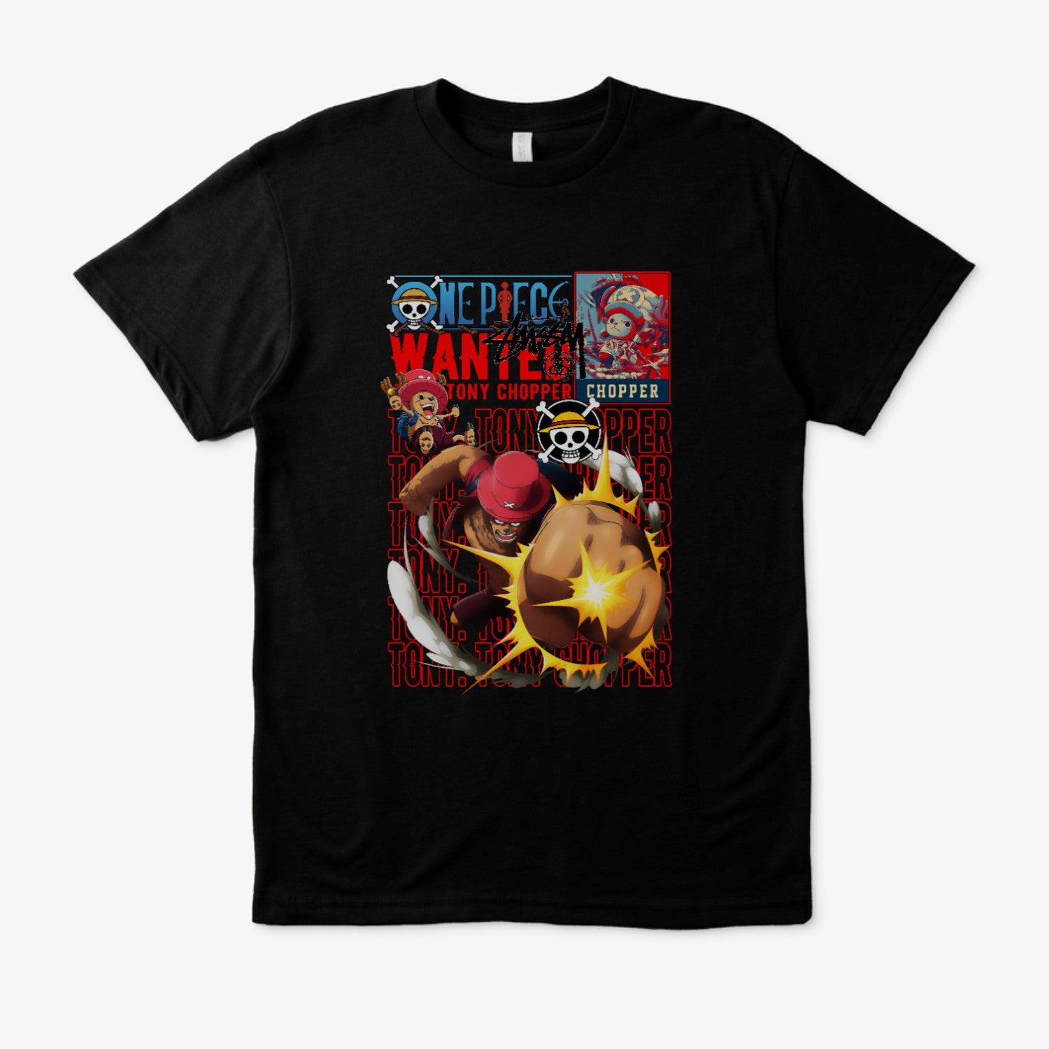 Tony Tony Chopper Inspired Regular Fit Anime T-Shirt | Premium Cotton Tee